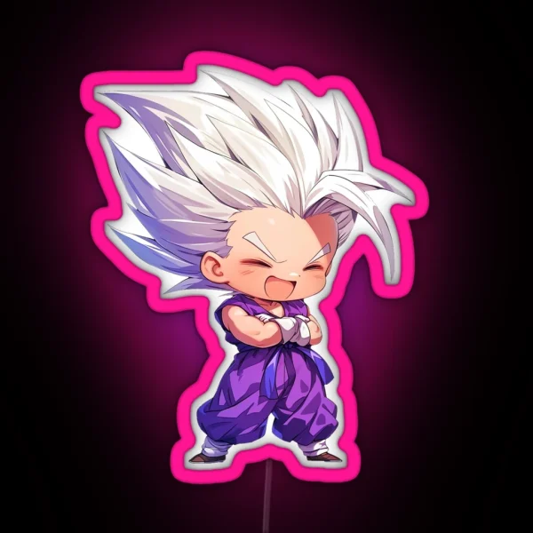 Beast Gohan RGB Neon Sign