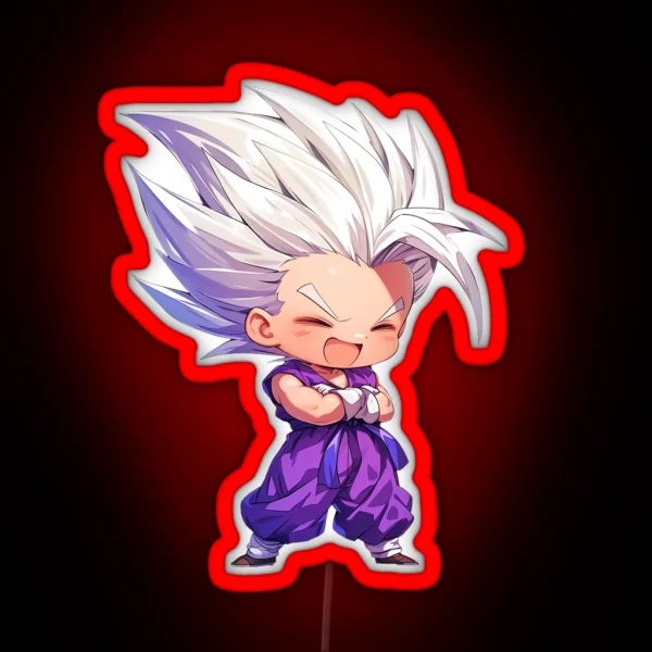 Beast Gohan RGB Neon Sign