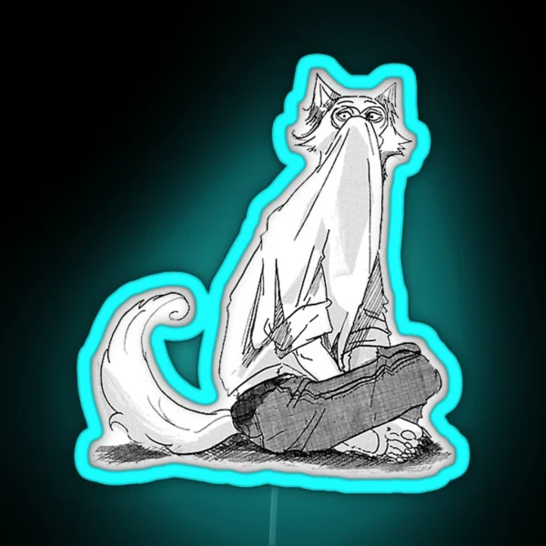 Beastars Anime Legosi RGB Neon Sign