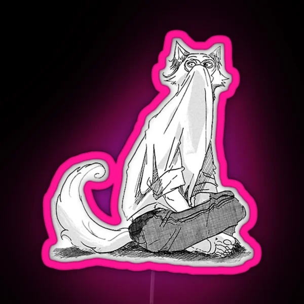 Beastars Anime Legosi RGB Neon Sign