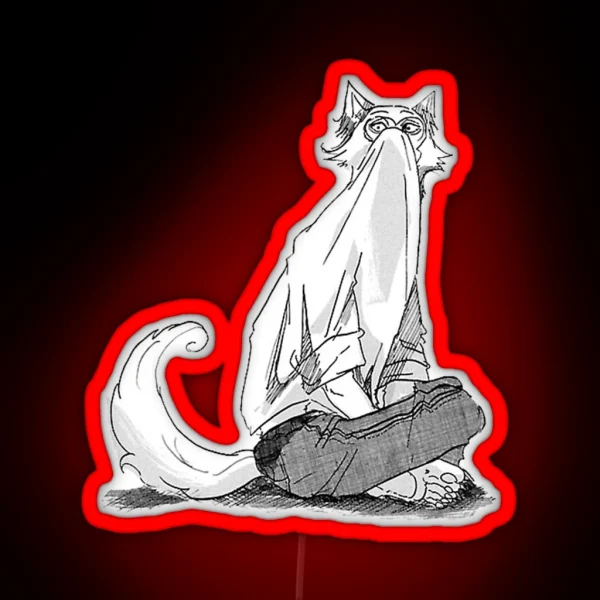 Beastars Anime Legosi RGB Neon Sign