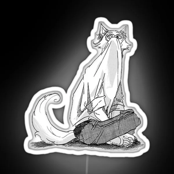 Beastars Anime Legosi RGB Neon Sign