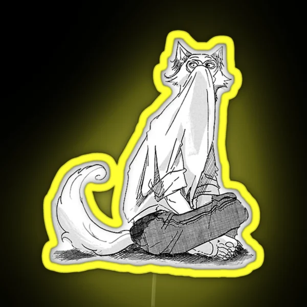 Beastars Anime Legosi RGB Neon Sign