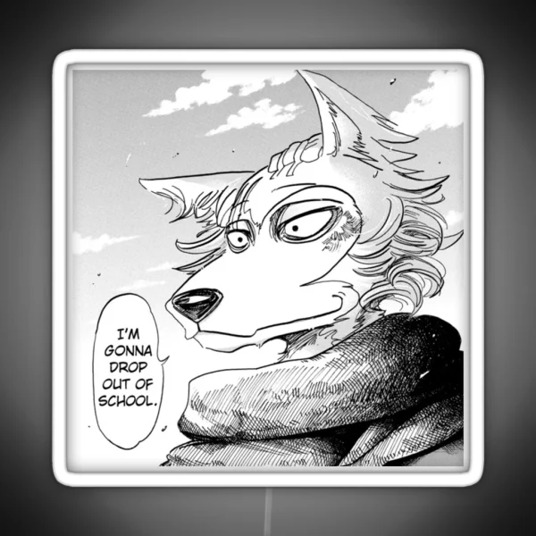 Beastars Anime Legosi RGB Neon Sign