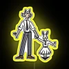 Beastars Haru And Legosi RGB Neon Sign - Image 5