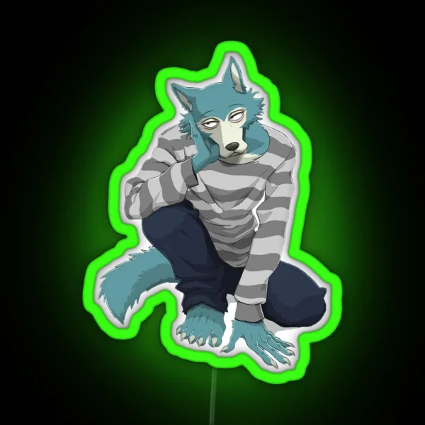 Beastars Legoshi RGB Neon Sign