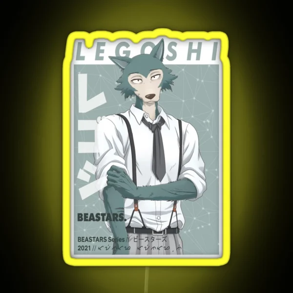 Beastars Legoshi RGB Neon Sign