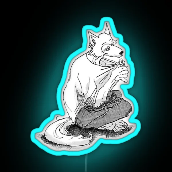 Beastars Legosi RGB Neon Sign