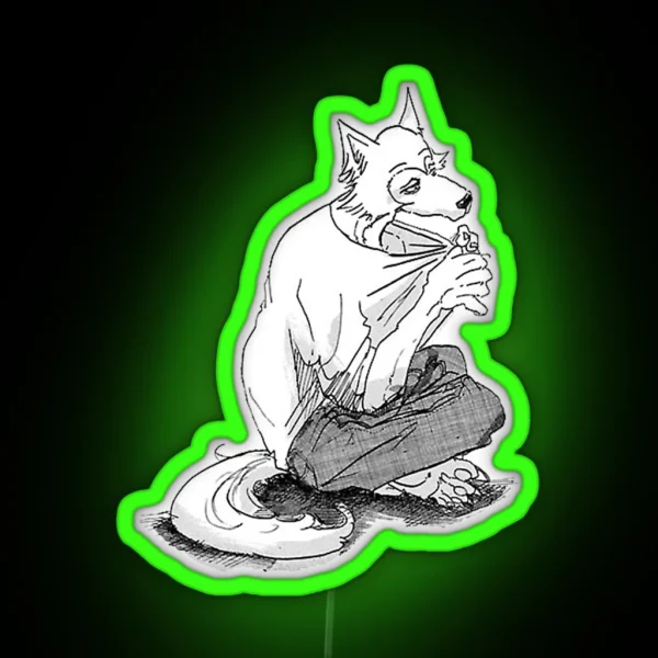 Beastars Legosi RGB Neon Sign