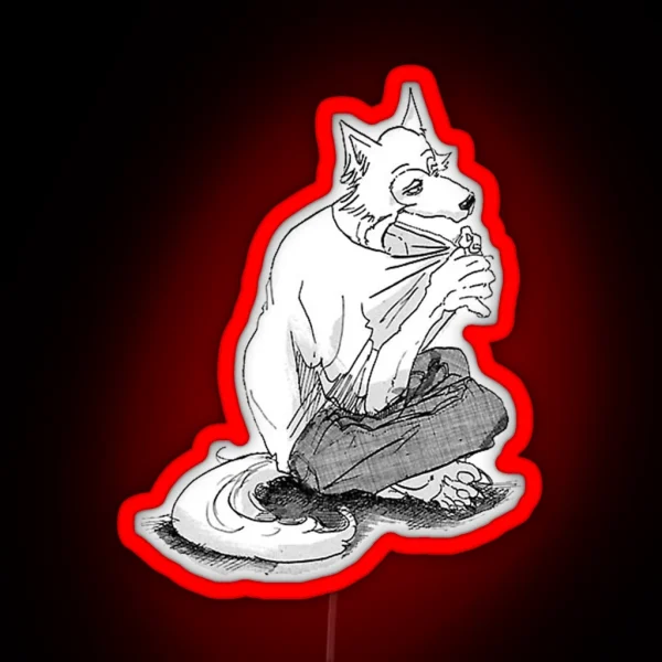 Beastars Legosi RGB Neon Sign