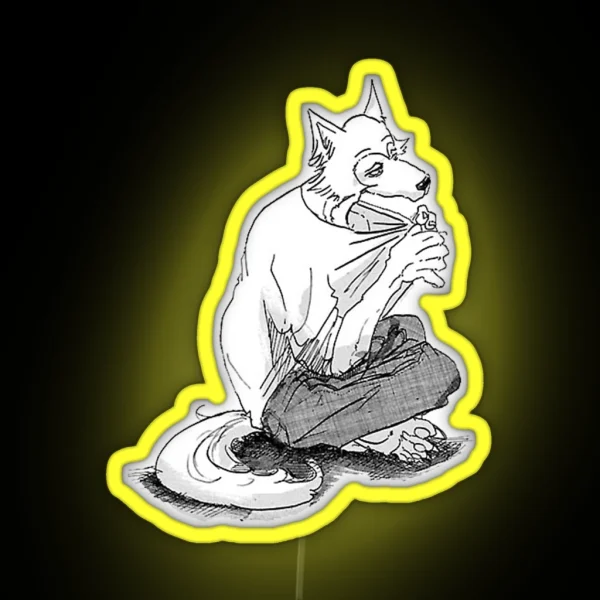 Beastars Legosi RGB Neon Sign