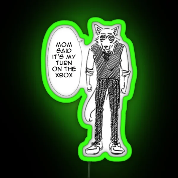 Beastars Legosi RGB Neon Sign