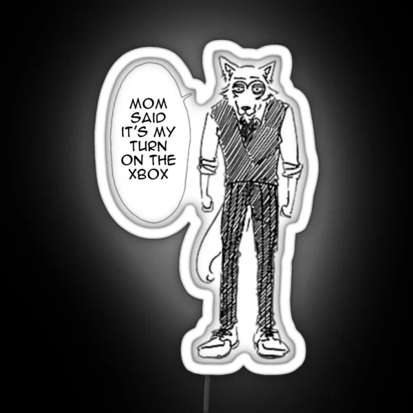 Beastars Legosi RGB Neon Sign