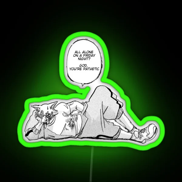 Beastars Legosi RGB Neon Sign