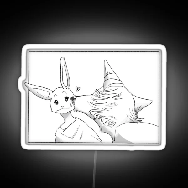 Beastars Legosi X Haru RGB Neon Sign
