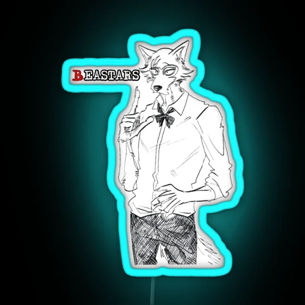 Beastars Logo Legosi RGB Neon Sign