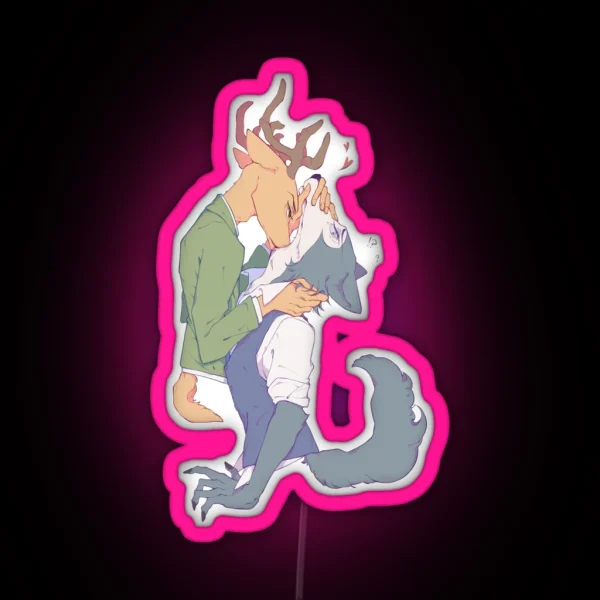 Beastars Louis X Legoshi RGB Neon Sign