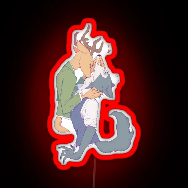 Beastars Louis X Legoshi RGB Neon Sign