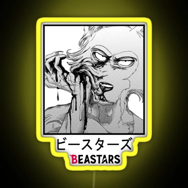 Beastars Title Design RGB Neon Sign