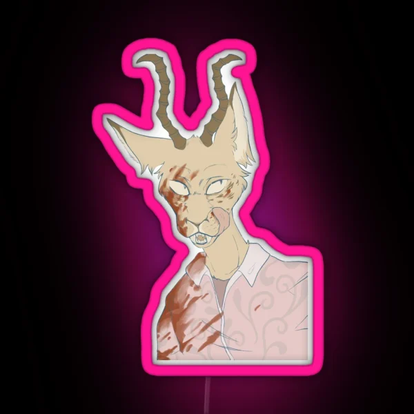 Beastars Villain Melon Meron RGB Neon Sign