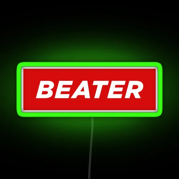 Beater RGB Neon Sign