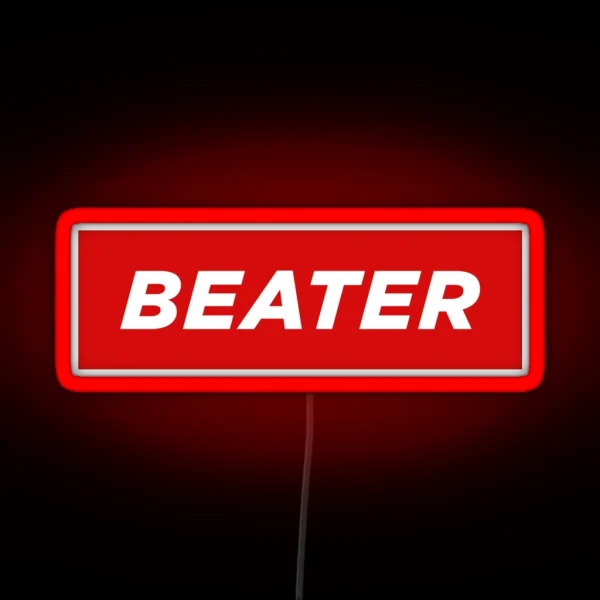 Beater RGB Neon Sign
