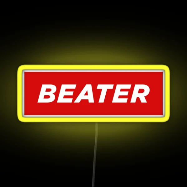 Beater RGB Neon Sign