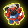 Beautiful Spider Pug RGB Neon Sign - Image 5