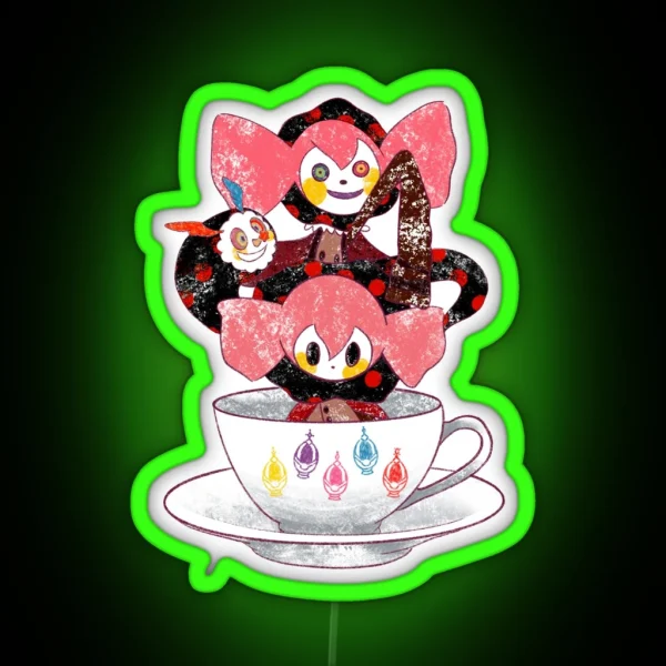Bebe Tea RGB Neon Sign