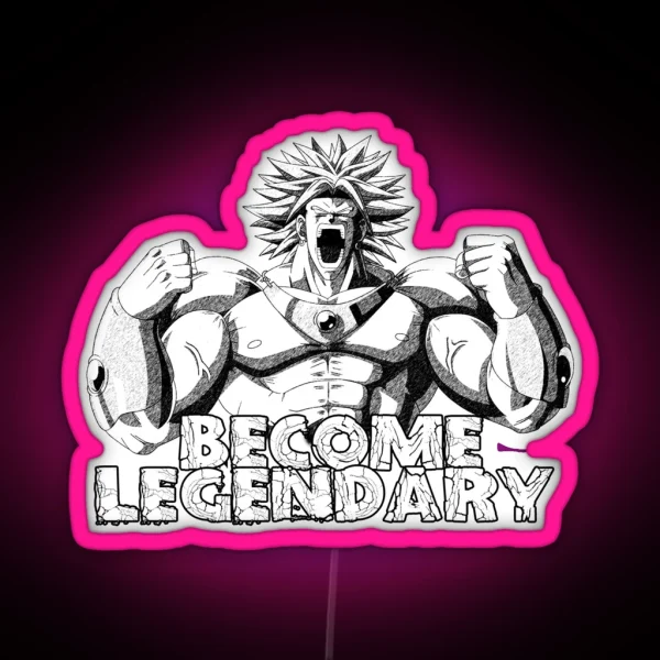 Become Legendary RGB Neon Sign