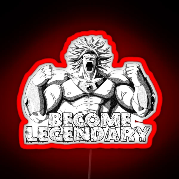 Become Legendary RGB Neon Sign