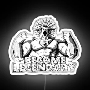 Become Legendary RGB Neon Sign