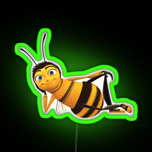 BEE MEME RGB Neon Sign