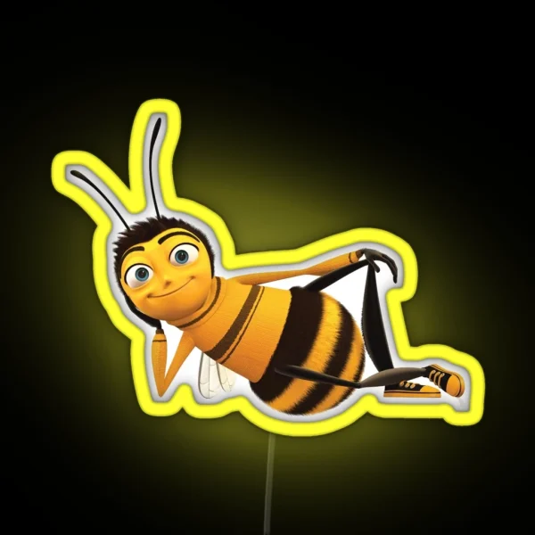 BEE MEME RGB Neon Sign