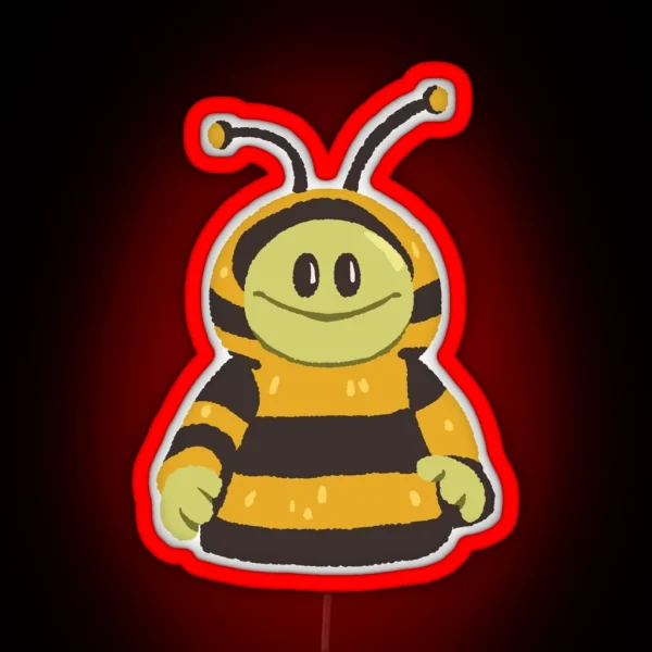 Bee Mona RGB Neon Sign