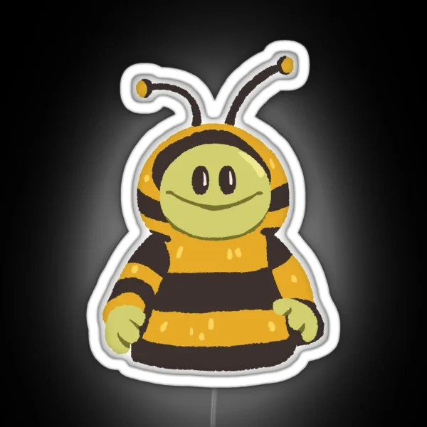 Bee Mona RGB Neon Sign