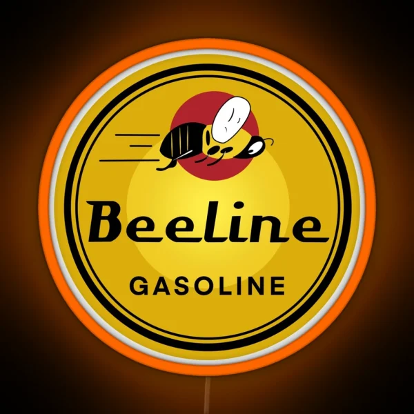 Beeline Gasoline RGB Neon Sign