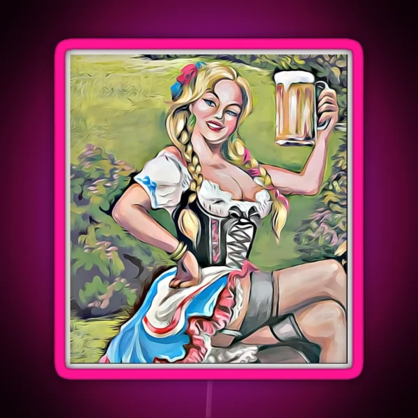Beer Cheers RGB Neon Sign