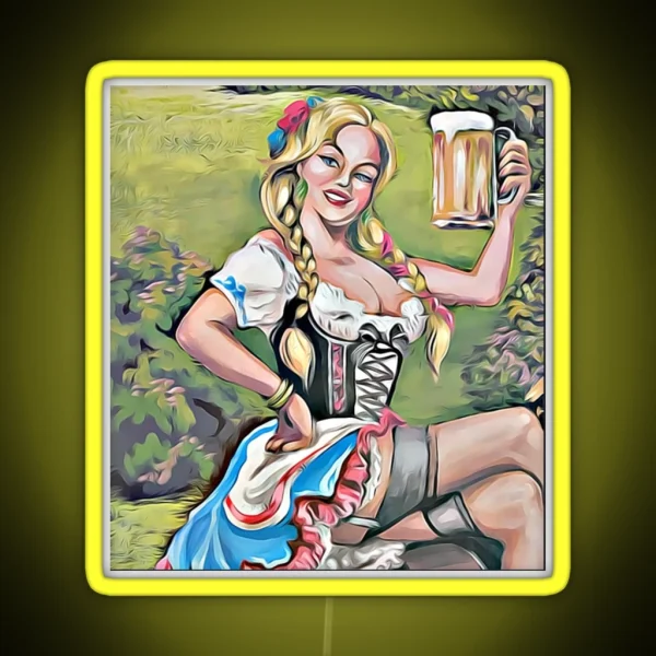 Beer Cheers RGB Neon Sign