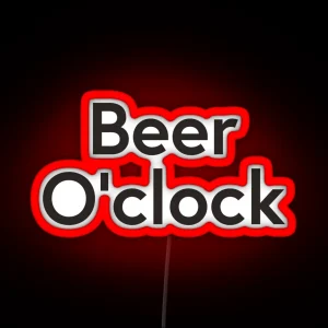 Beer O Clock RGB Neon Sign