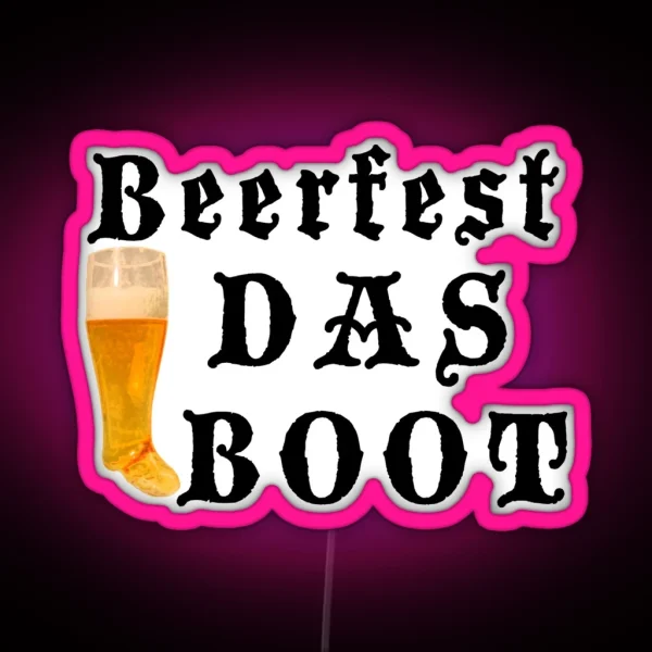 Beerfest DAS BOOT RGB Neon Sign