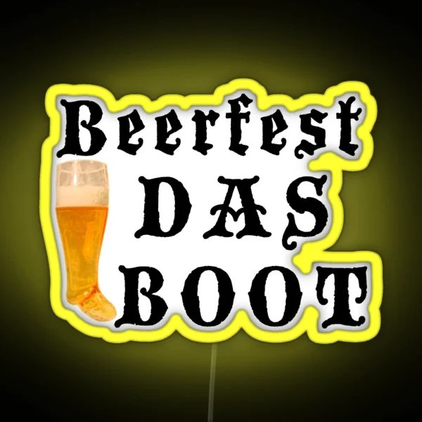 Beerfest DAS BOOT RGB Neon Sign