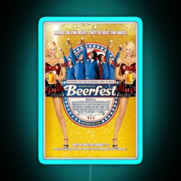 Beerfest Movie RGB Neon Sign