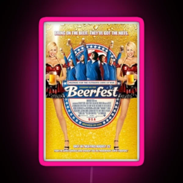 Beerfest Movie RGB Neon Sign