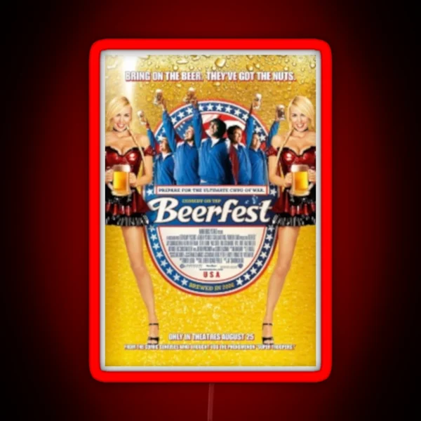 Beerfest Movie RGB Neon Sign