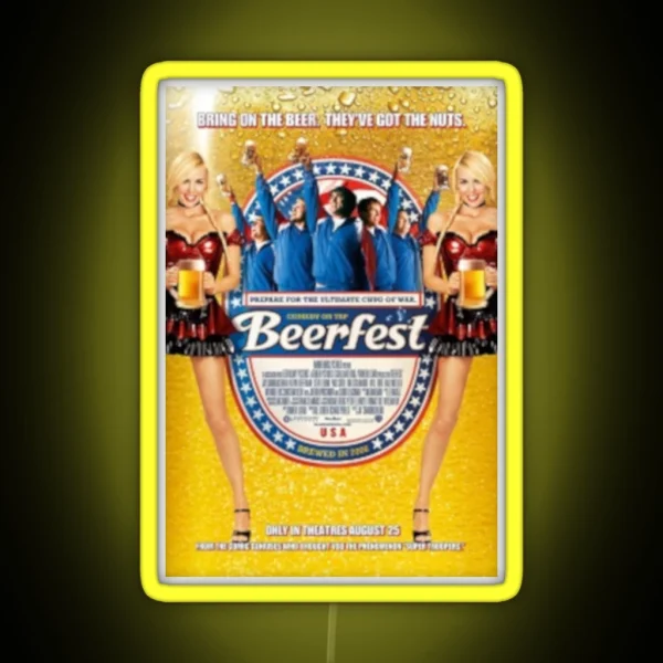 Beerfest Movie RGB Neon Sign