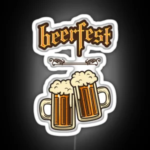 Beerfest Oktoberfest RGB Neon Sign