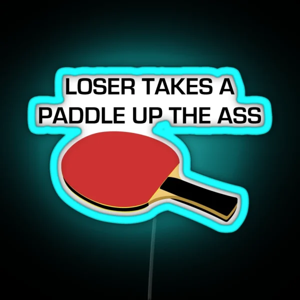 Beerfest Paddle Up The Ass RGB Neon Sign