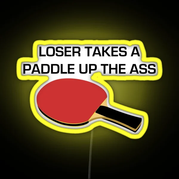 Beerfest Paddle Up The Ass RGB Neon Sign
