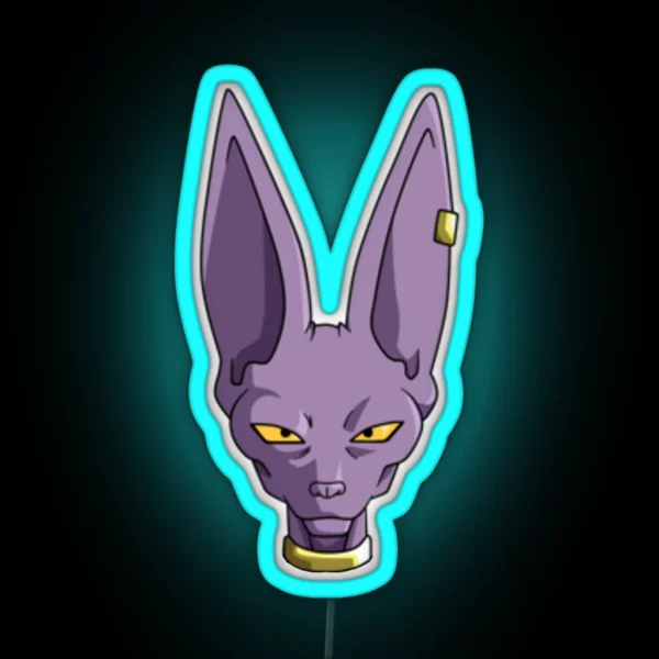 Beerus RGB Neon Sign